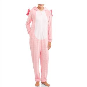 Secret Treasures - Pink Unicorn Union-jack onesie